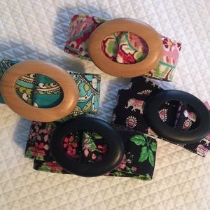 4 Vera Bradley Belts